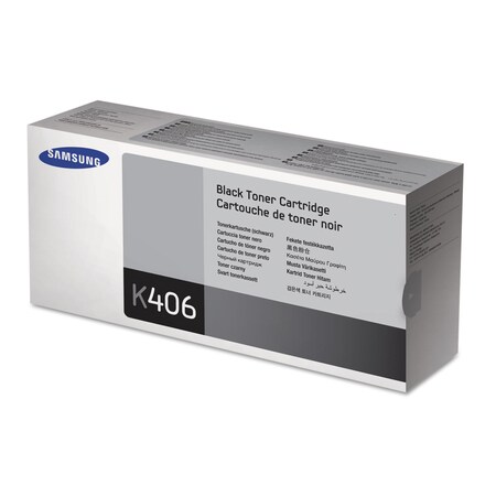 Samsung CLT-K406S (SU122A) Toner, 1500 Page-Yield, Black SU122A